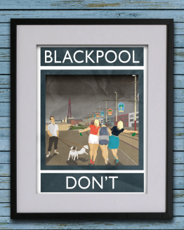 Rubbish Seaside Etsy Blackpool