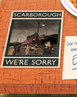 postcard mockup scarborough